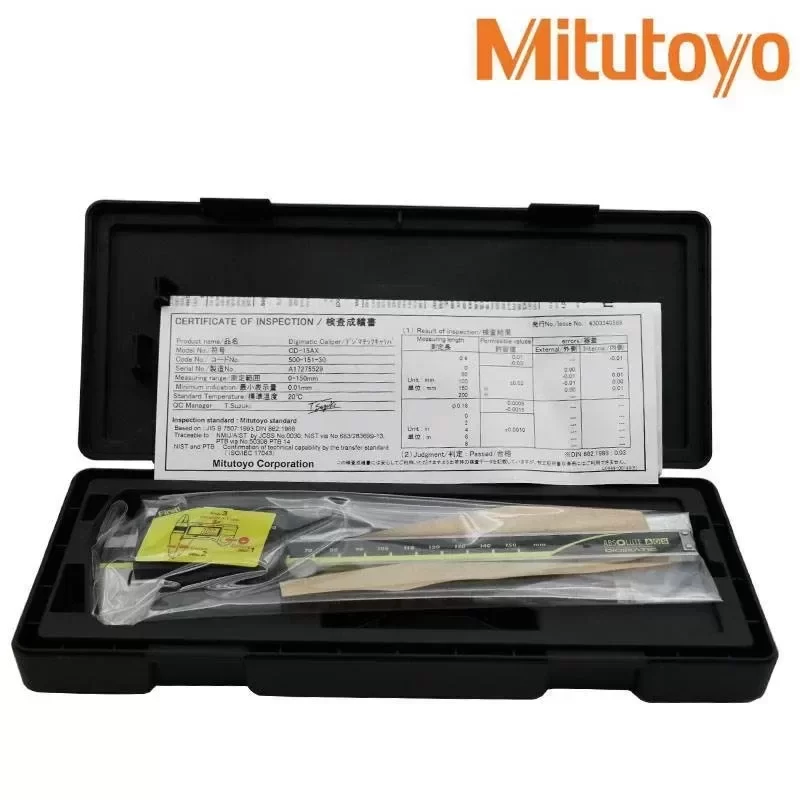Mitutoyo 500-153-30 Stainless Steel Digimatic Caliper for Absolute 0 to 300 mm with Data Output Function Mitutoyo 500-153-30 Stainless Steel Digimatic Caliper for Absolute 0 to 300 mm with Data Output Function