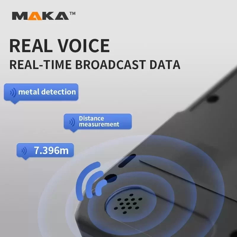 MK2101 Laser Rangefinder Instrument Stud Finder with Distance Tape Meter Wall Scanner Detector for Measuring Scans MK2101 Laser Rangefinder Instrument Stud Finder with Distance Tape Meter Wall Scanner Detector for Measuring Scans