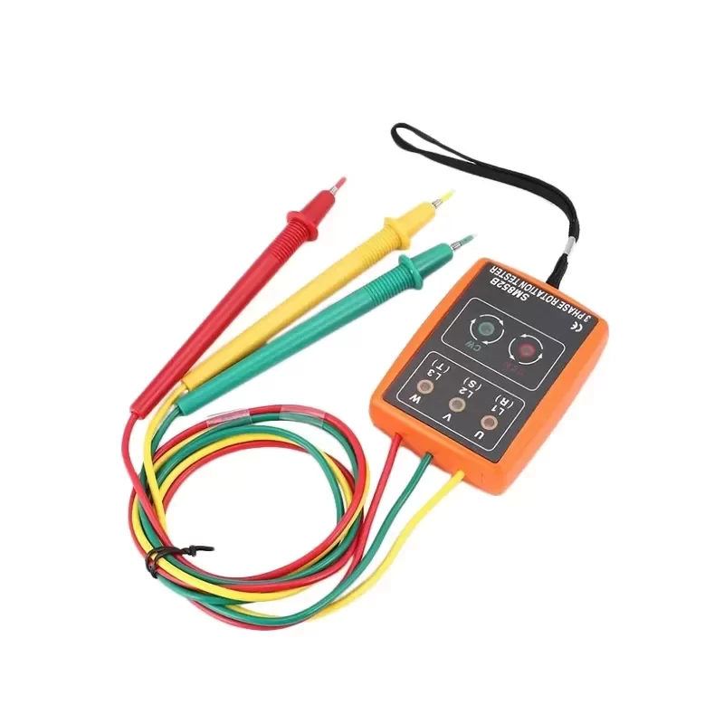 SM852B 3Phase Rotation Tester Digital Phase Indicator SM852B 3Phase Rotation Tester Digital Phase Indicator