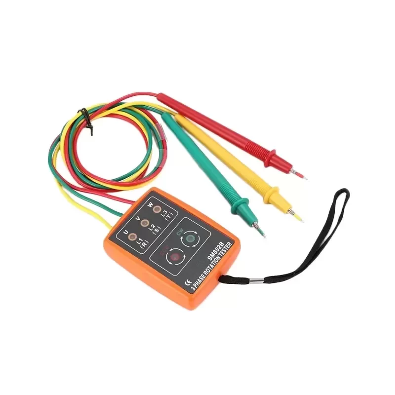 SM852B 3Phase Rotation Tester Digital Phase Indicator SM852B 3Phase Rotation Tester Digital Phase Indicator