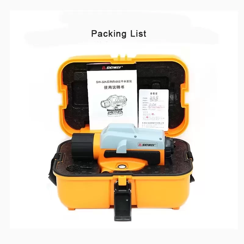SNDWAY SW-32A 32X Optical Automatic Leveler Engineering Survey SNDWAY SW-32A 32X Optical Automatic Leveler Engineering Survey