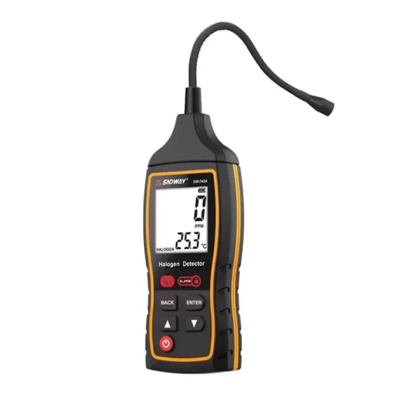 SNDWAY SW-743A Halogen Gases Detector Digital 1000ppm Leak Indicator SNDWAY SW-743A Halogen Gases Detector Digital 1000ppm Leak Indicator