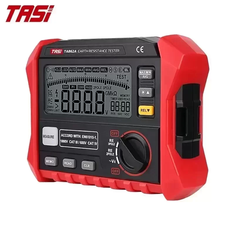 TASI TA862A Digital Ground Resistance Tester