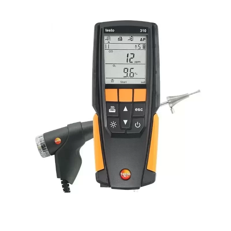 Testo 310 Residential Combustion Analyzer Kit 0563 3100 Residential Smoke Gas Analyzer