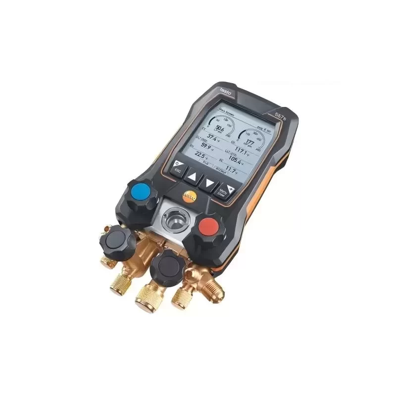 Testo 557S with 552i Vacuum Intelligent Probe Air Conditioning Refrigerant Fluorine Meter 0564 5571 Pressure Gauges Testo 557S with 552i Vacuum Intelligent Probe Air Conditioning Refrigerant Fluorine Meter 0564 5571 Pressure Gauges