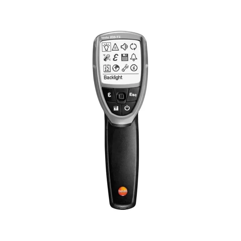 Testo 835-T2 Infrared Contact Thermometer 50:1 Optics Testo 835-T2 Infrared Contact Thermometer 50:1 Optics