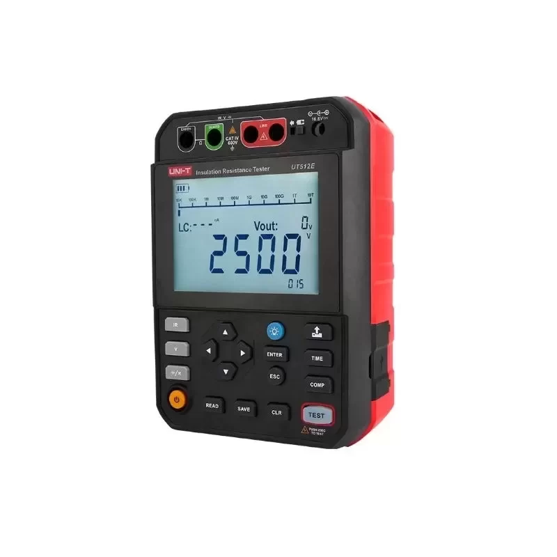 UNI-T UT512E Digital Insulation Resistance Tester 2.5KV Insulation Test with Display UNI-T UT512E Digital Insulation Resistance Tester 2.5KV Insulation Test with Display